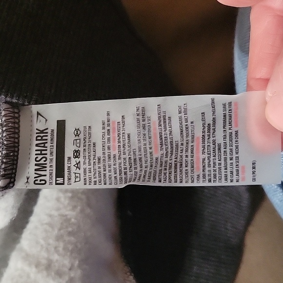 Gymshark Funnel Neck Sweatshirt Dress Tunic‎ Pockets Athleisure - Picture 8 of 9